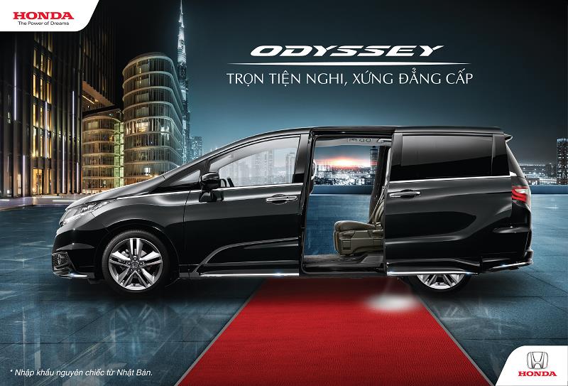 Honda Odyssey 2017 chính thức có mặt tại Việt Nam, giá 1,99 tỷ đồng