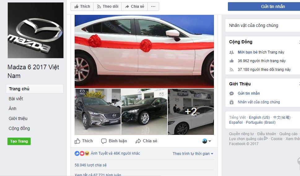 Trò lừa tặng Mazda6, hàng ngàn người mắc bẫy vì cả tin