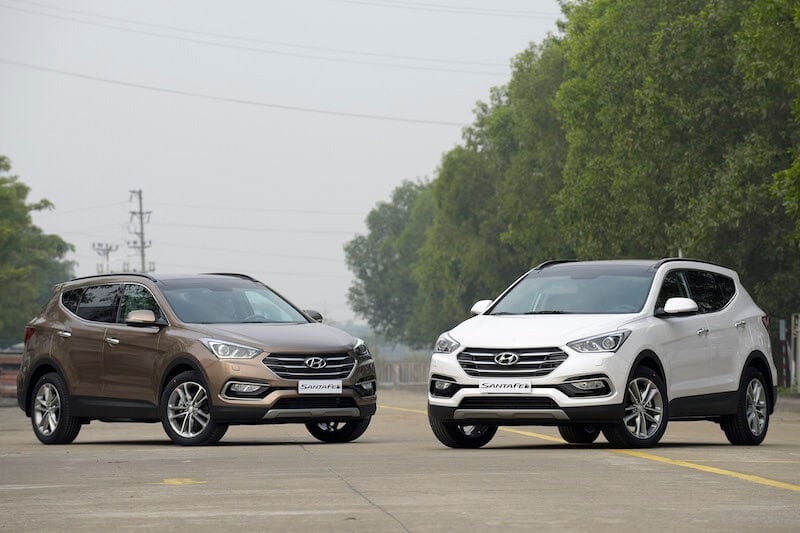 Hyundai Santa Fe 2018 tai nạn bán lại giá 650 triệu có nên mua