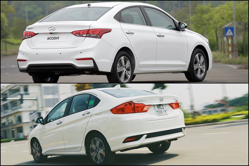 So sánh Honda City 2017 và Hyundai Accent 2018: kỳ phùng địch phủ