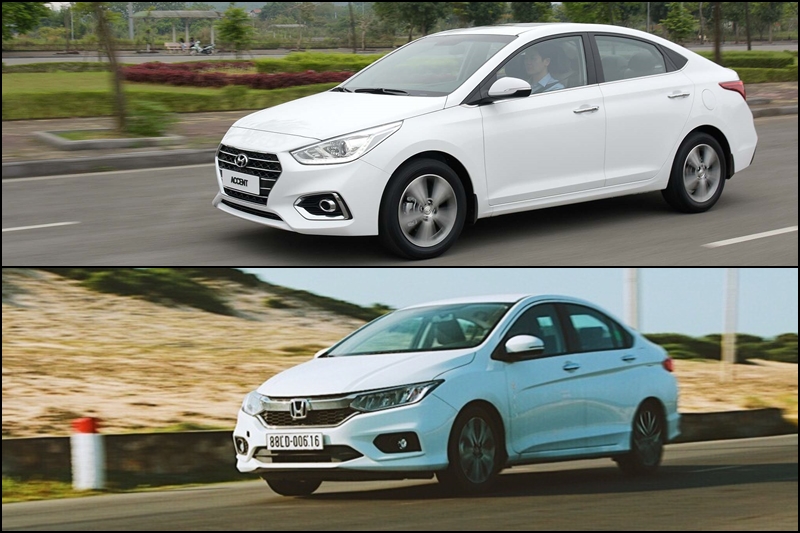 So sánh Honda City 2017 và Hyundai Accent 2018: kỳ phùng địch phủ