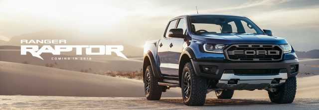 Dòng xe bán tải Ford Ranger Raptor 2018 - Nguồn: ford.com
