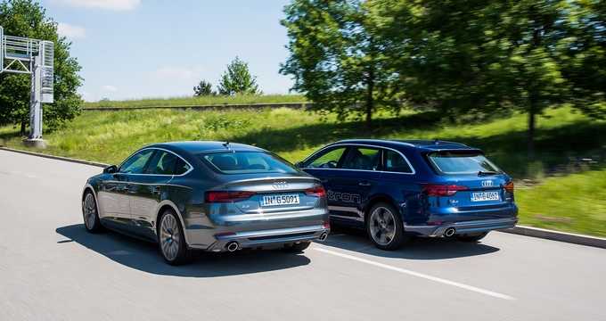 Cả Audi A4 2018 và Audi A5 2018 đều là những mẫu xe được ưa chuộng tại Việt Nam. Nguồn: audiusa.com