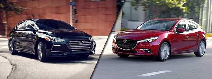 So sánh thông số kỹ thuật Mazda 3 2.0L và Hyundai Elantra Sport 2018 về nội ngoại thất