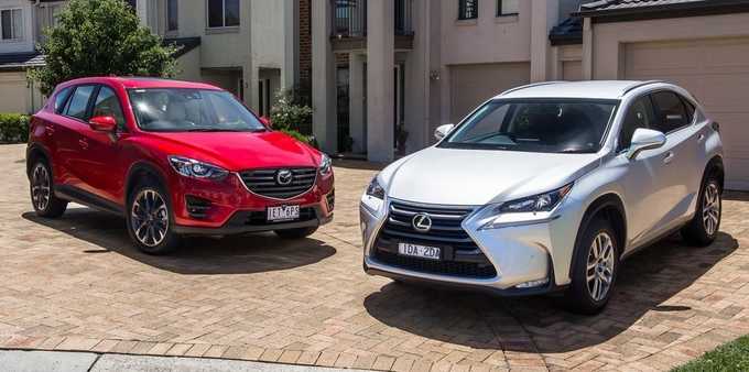 So sánh nhanh 2017 Mazda CX5 và 2018 Lexus NX300