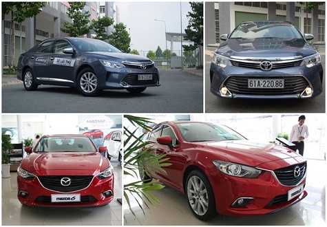 Mua sedan hạng D, chọn Toyota Camry hay Mazda 6?