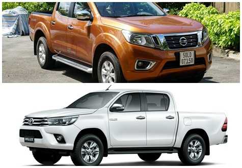 So sánh nội ngoại thất Nissan Navara và Toyota Hilux: Bán tải nào ấn tượng hơn?