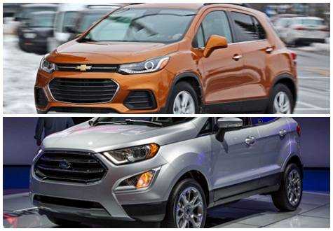 Mua xe SUV cỡ nhỏ, chọn Ford Ecosport hay Chevrolet Trax?