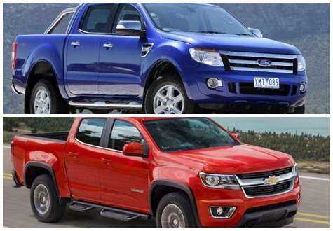 Chở hàng, chọn Ford Ranger hay Chevrolet Colorado?