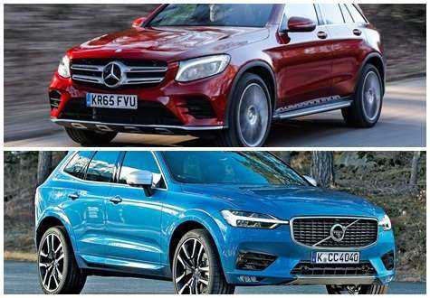 So sánh công nghệ an toàn Mercedes-Benz GLC và Volvo XC60