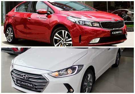 600 triệu nên mua Hyundai Elantra hay Kia Cerato?