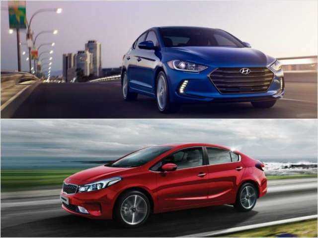 So sánh Hyundai Elantra và Kia Cerato