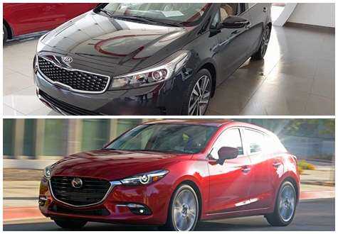 So sánh thiết kế ngoại thất Kia Cerato và Mazda 3