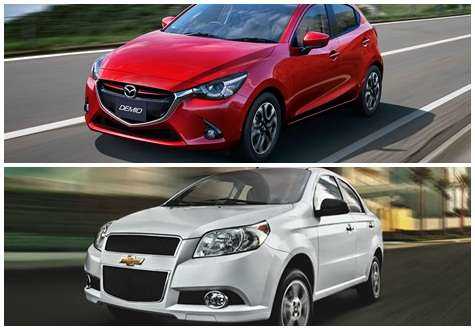 So sánh ngoại thất Chevrolet Aveo và Mazda2 sedan: Đối đầu không cân sức?