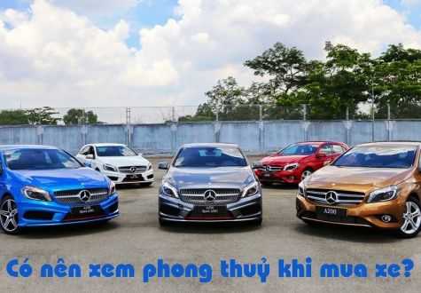 Có nên xem phong thủy khi mua xe?