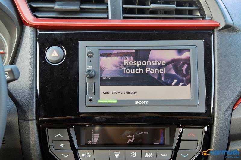 Tiện nghi của xe Honda Brio 2019