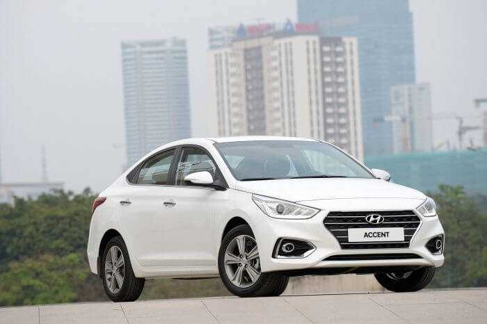 xe 5 chỗ giá rẻ Hyundai Accent