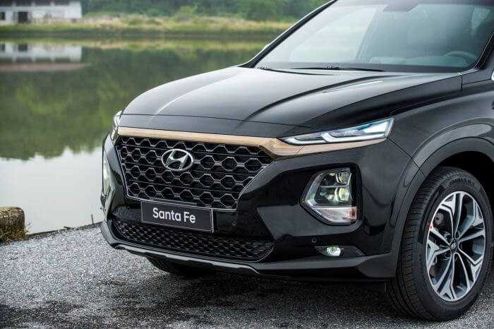 Đầu xe ô tô Hyundai Santa Fe 2020