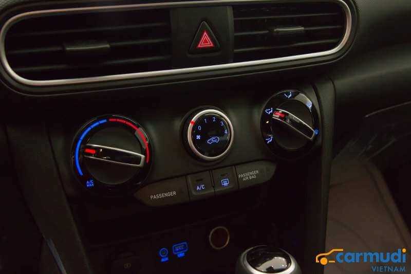 Hệ thống điều hòa của xe Hyundai Kona carmudi vietnam