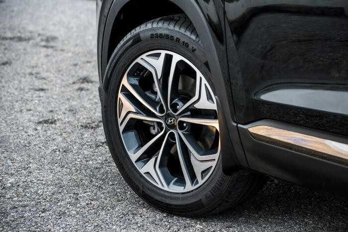 La-zăng của xe oto Hyundai Santa Fe 2020