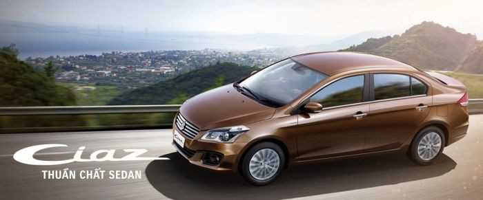 Bảng giá xe xe Suzuki Ciaz carmudi vietnam