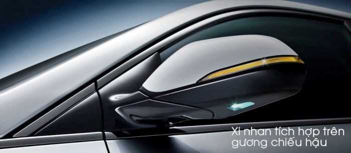 Cụm gương chiếu hậu xe ô tô Hyundai Sonata carmudi vietnam