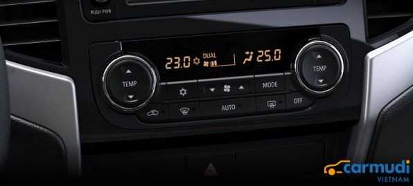 Hệ thống điều hòa của xe Mitsubishi Triton 2020 carmudi vietnam