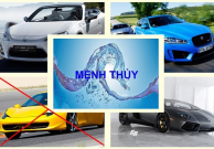 Mệnh thủy hợp màu xe gì? Cập nhật 2022