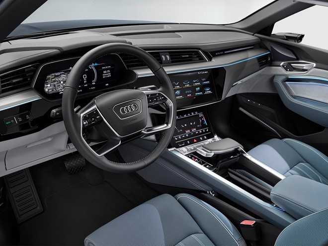 Nội thất của xe điện Audi E-tron Sportback 2020