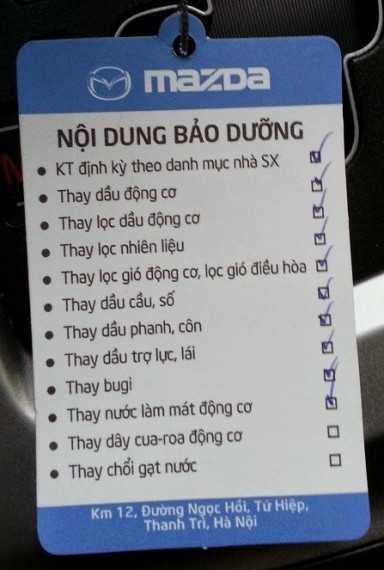 Bảo dưỡng oto 40000km