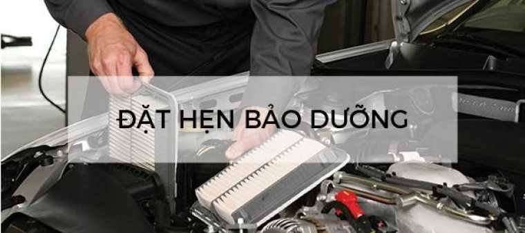 Đặt hẹn bảo dưỡng xe 