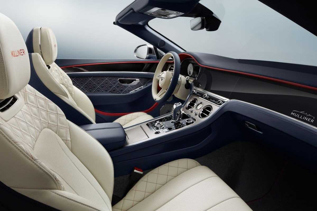 Nội thất mui trần Bentley Continental GT Mulliner