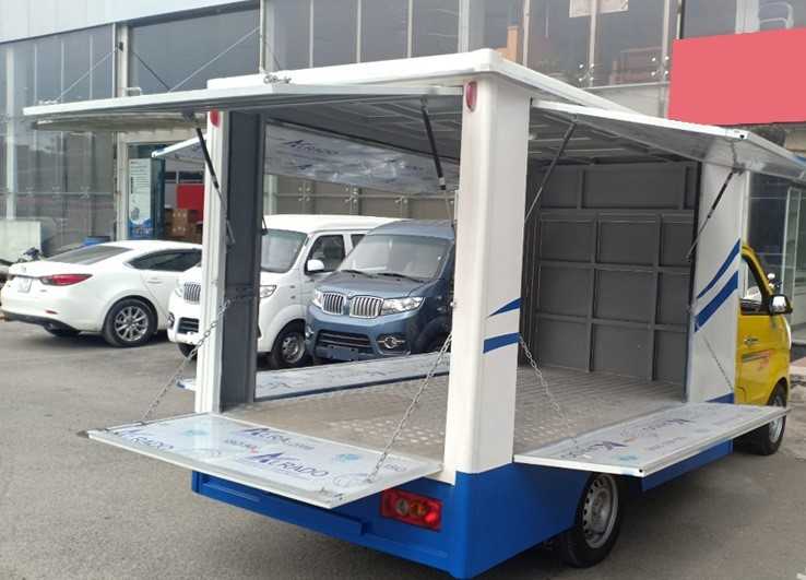 Xe tải Dongben 450kg thùng bán hàng lưu động – T30