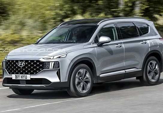 Hyundai Santa Fe mới dần lộ diện, chuẩn bị lên sàn "chặt chém" Mazda CX-8 và Toyota Fortuner