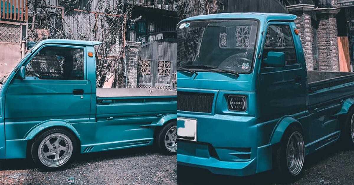 Suzuki Carry có thùng xe rộng rãi tại Việt Nam