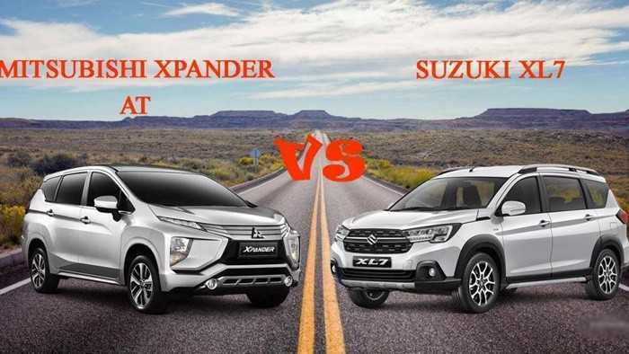 so sánh xe Mitsubishi Xpander 2020 và Suzuki XL7 2020