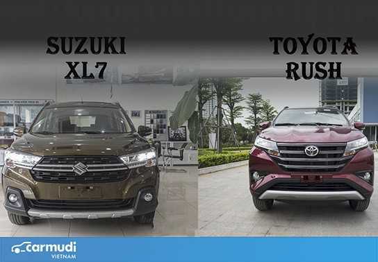 So sánh xe Suzuki XL7 2020 và Toyota Rush 2020