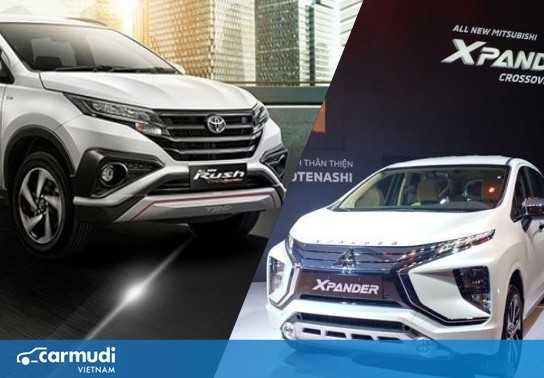 Cuộc chạm trán nảy lửa giữa Mitsubishi Xpander 2020 và Toyota Rush 2020