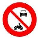 Biển báo Cấm xe ô tô và xe máy