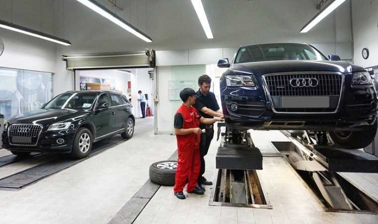 Bảo dưỡng ô tô Audi chính hãng