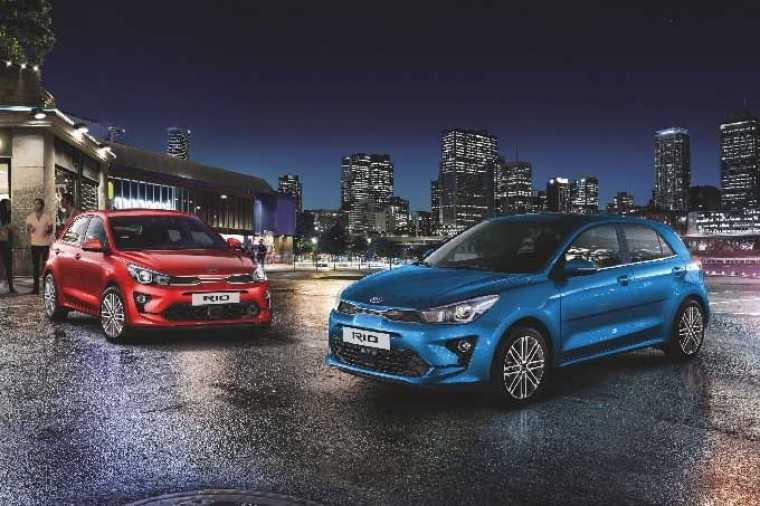 KIA Rio có 2 kiểu dáng là hatchback và sedan.
