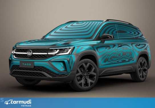 Mẫu SUV cỡ nhỏ Volkswagen Taos chuẩn bị ra mắt như một lời chấp nhận thách thức từ Toyota Corolla Cross