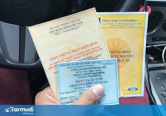 Mức xử phạt lỗi không mang giấy tờ xe mới nhất 2020