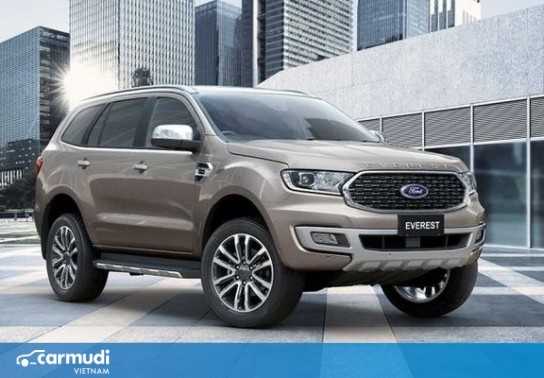 Ford Everest 2021 bản nâng cấp với diện mạo mới, sắp trình làng tại Việt Nam