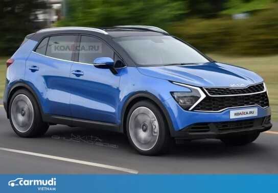 Lộ diện bản phác thảo của Kia Sportage 2021