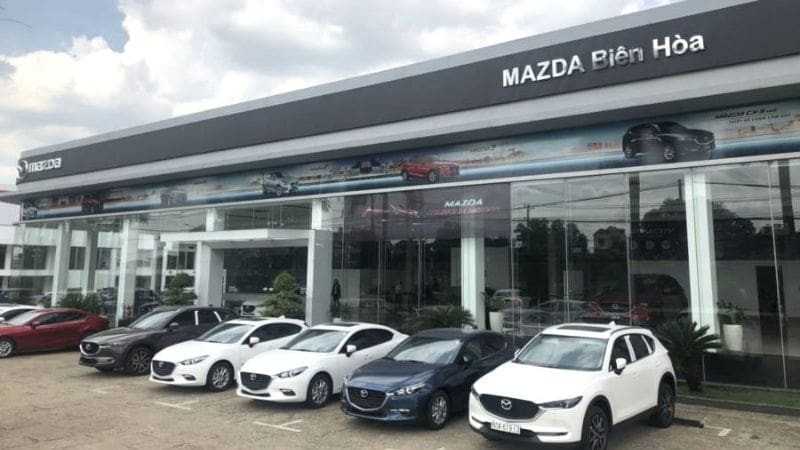 Mặt tiền Mazda Biên Hòa