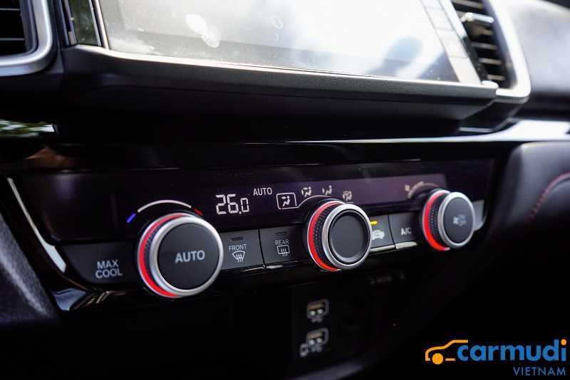 Hệ thống điều hòa của xe Honda City carmudi vietnam