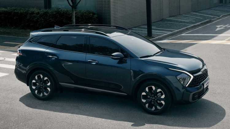 Kia Sportage 2022 với thiết kế mới ấn tượng