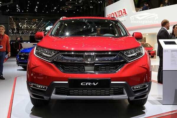 Góc nhìn trực diện của Honda CRV 2021