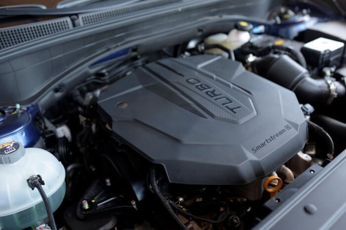 Hệ động lực hybrid “Smartstream” mạnh mẽ trênSante Fe facelift